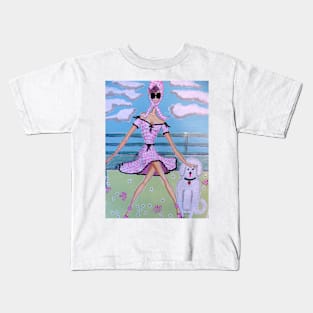 A Day At The Park Kids T-Shirt